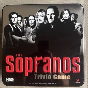 THE SOPRANOS HBO Trivia Game In Collectible Tin Box 🇺🇸 SHIPPED LOOK AT PICTURE